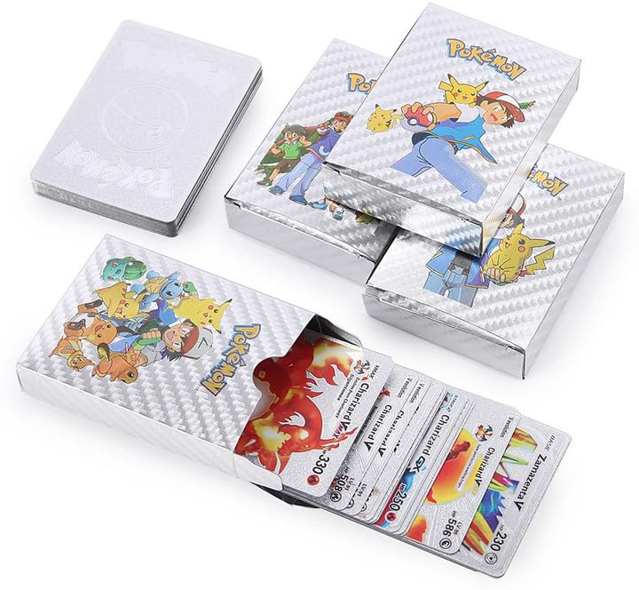 Vaoza Pokemon Cards Pokémon Card Game Set – 55 Rare Unofficial